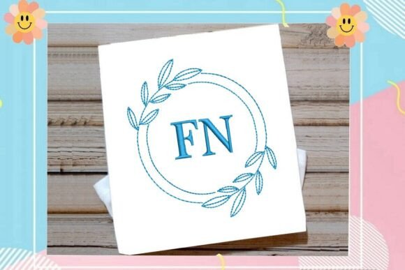 Beautiful Flower Frame F