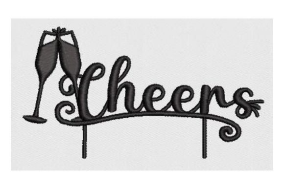 Cheers Cake Topper