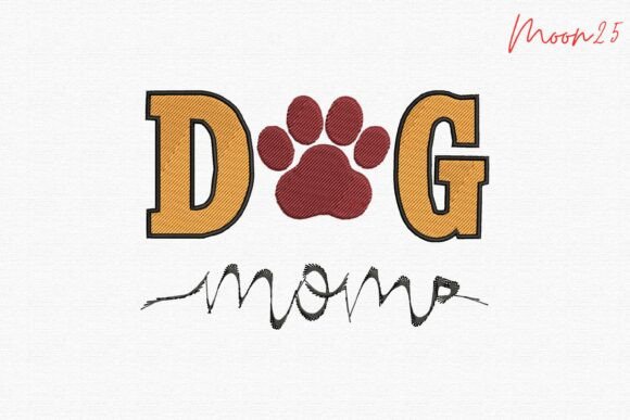 Cute Dog Mom Paw