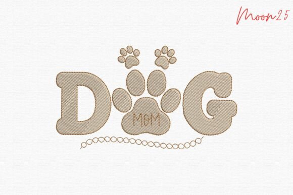 Dog Mom Paw