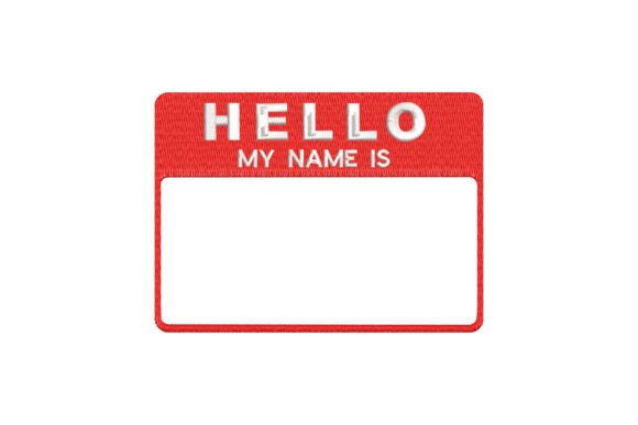 Hello My Name is