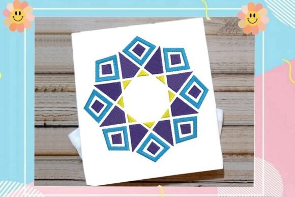 Islamic Diamond Frame