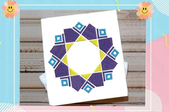 Islamic Geometric Frame
