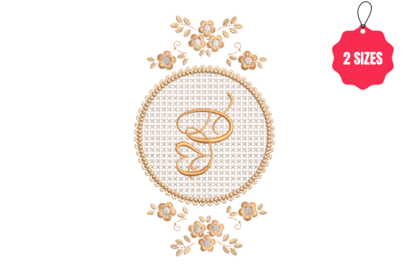 Letter Q in a Beautiful Frame