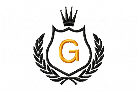 Royal Crest Letter G