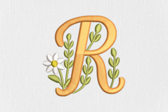 The Letter R is Feathered and Leafy