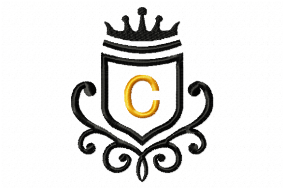 Vintage Royal Letter C