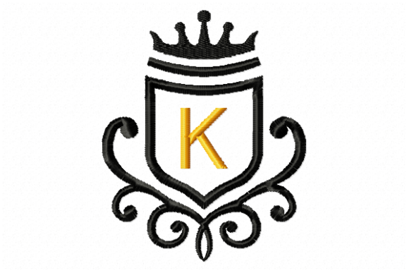 Vintage Royal Letter K