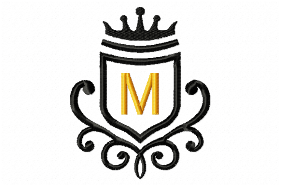 Vintage Royal Letter M