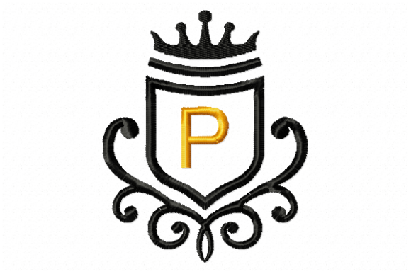 Vintage Royal Letter P