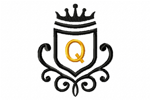 Vintage Royal Letter Q